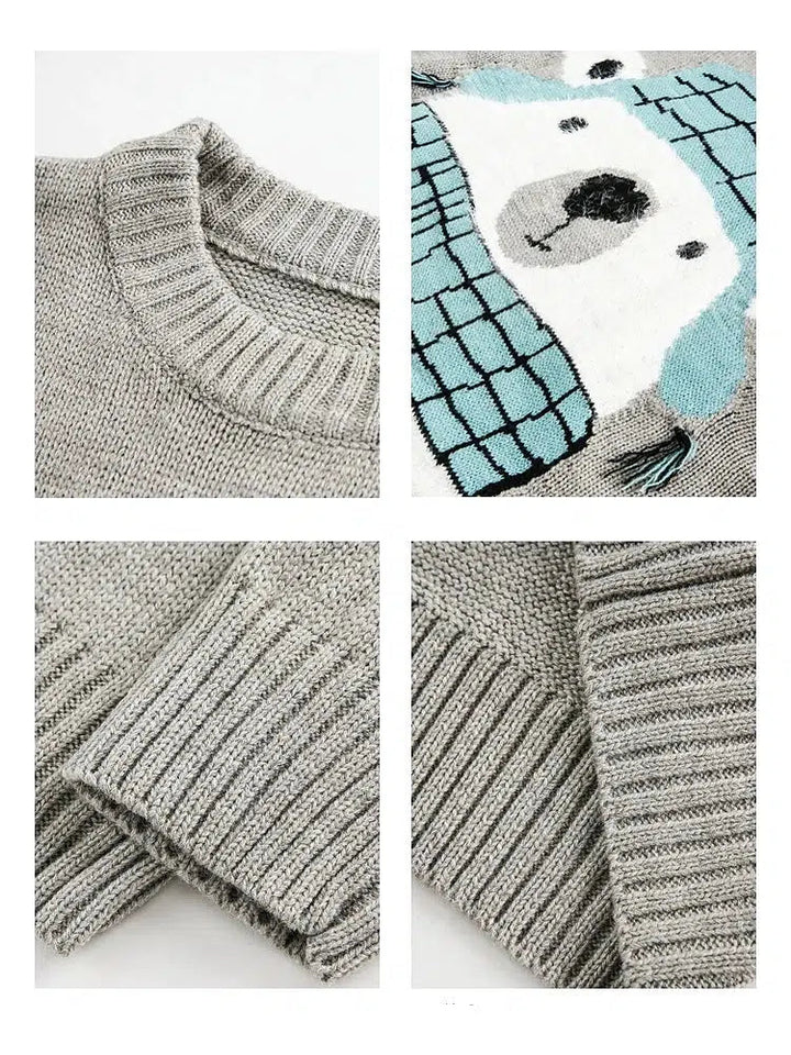 Polar Bear Knit Sweater