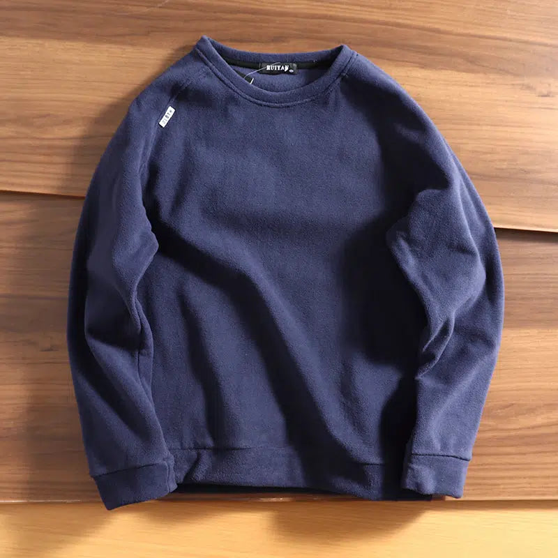 Polar Fleece Round Neck Sweatshirt