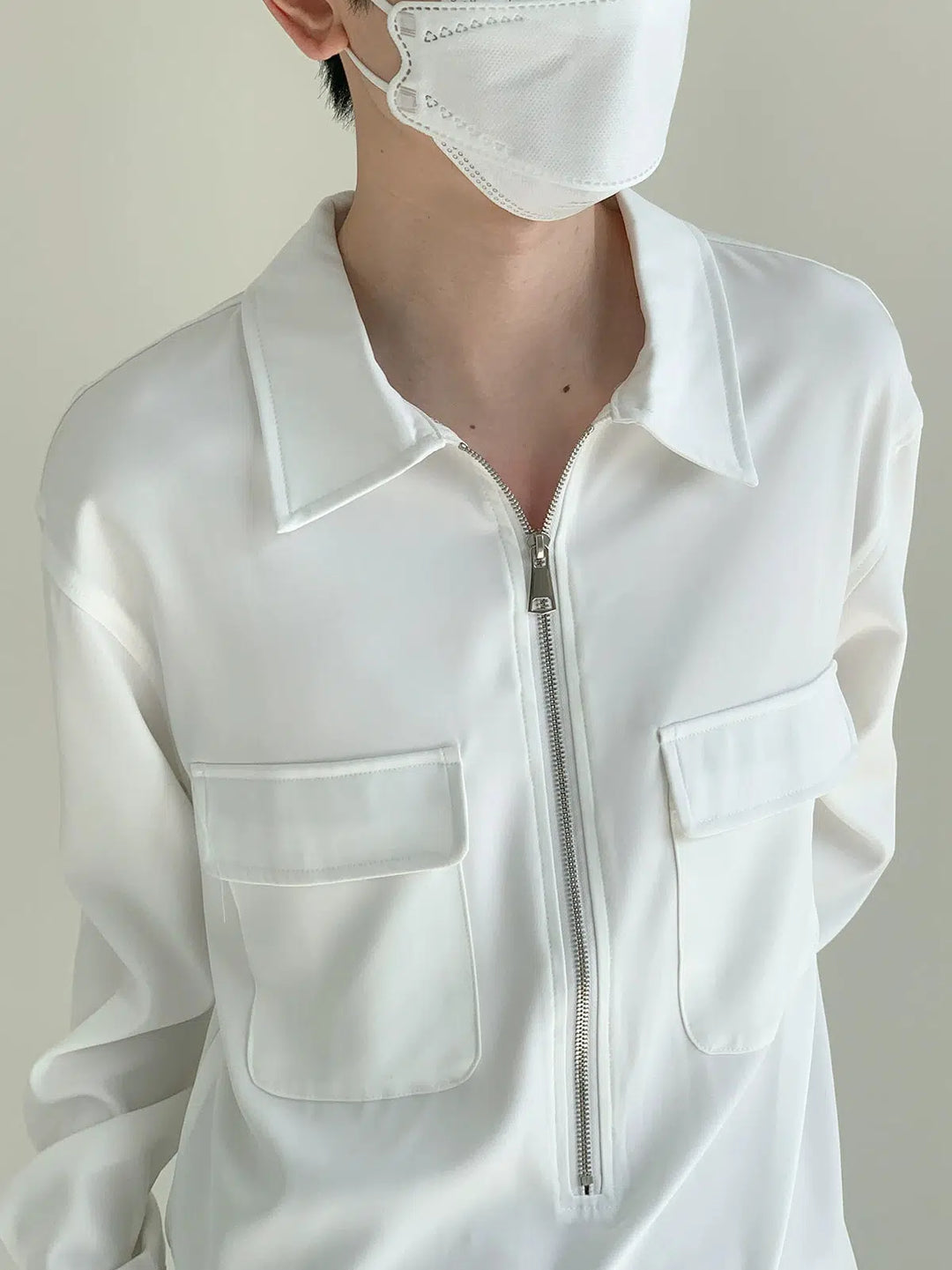 Polo Half-Height Zipper Shirt