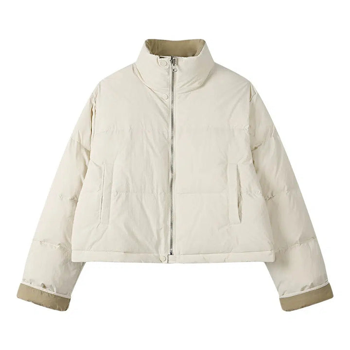 High Collar Puffer Jacket