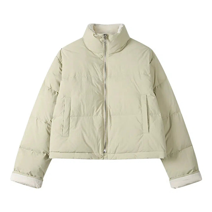 High Collar Puffer Jacket