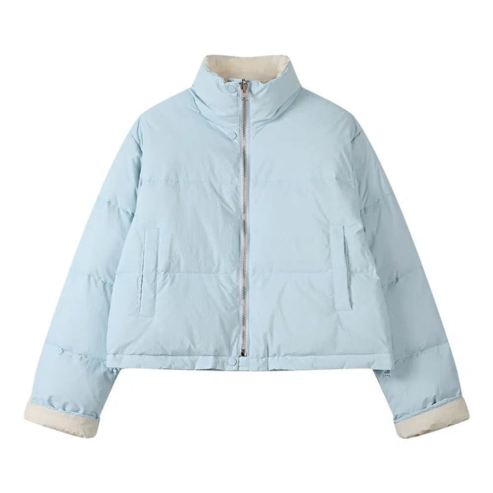 High Collar Puffer Jacket