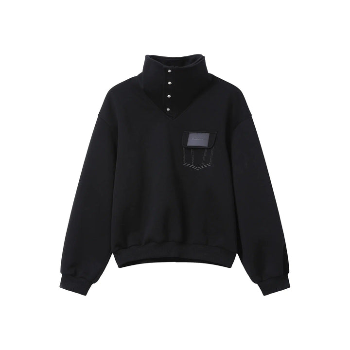 Double-layer Front Pocket Hoodie