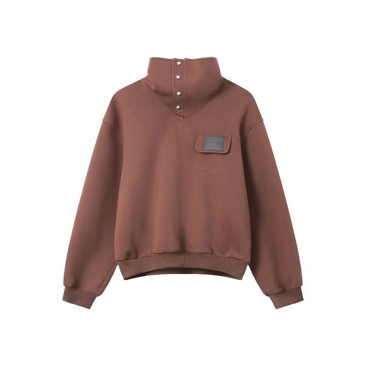 Double-layer Front Pocket Hoodie