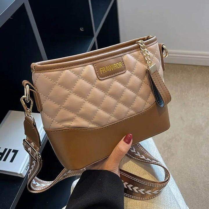 Quilted Crossbody Shoulder Bag