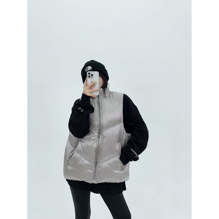 Quilted Puffer Short Vest