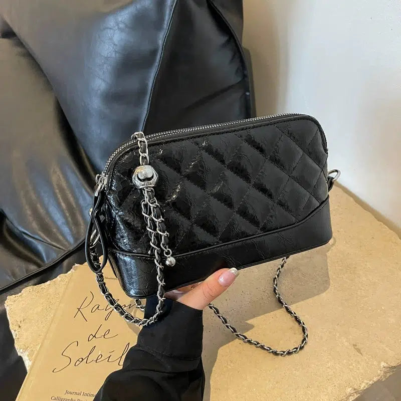 Quilted Small Square Crossbody Bag