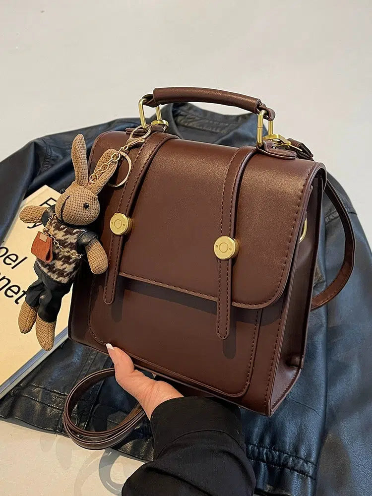 Rabbit Accessory Leather Mini Backpack