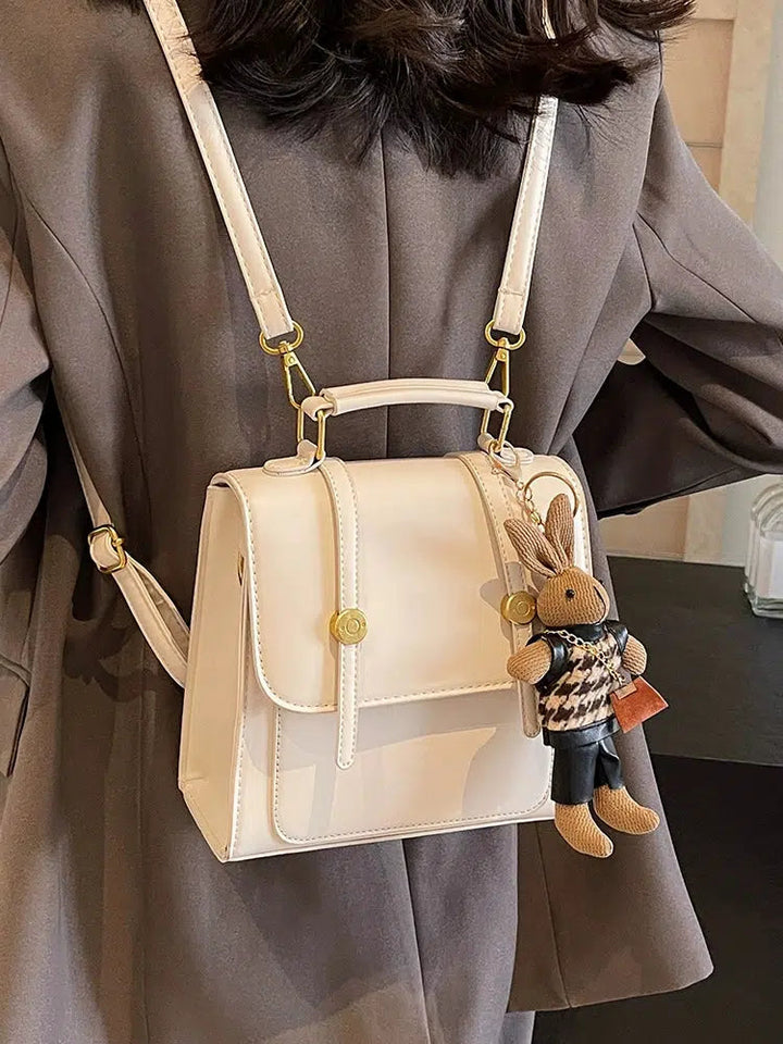 Rabbit Accessory Leather Mini Backpack