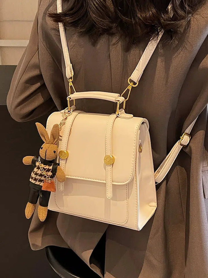 Rabbit Accessory Leather Mini Backpack