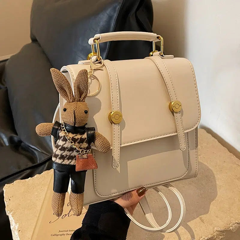 Rabbit Accessory Leather Mini Backpack