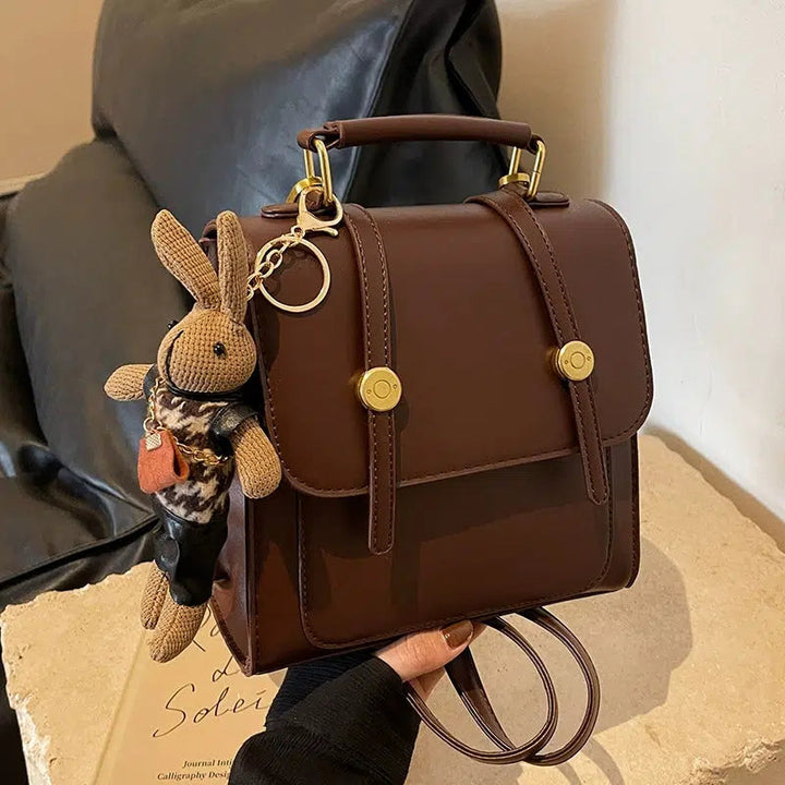 Rabbit Accessory Leather Mini Backpack