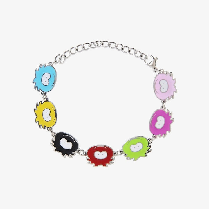 Rainbow Briquette Bracelet