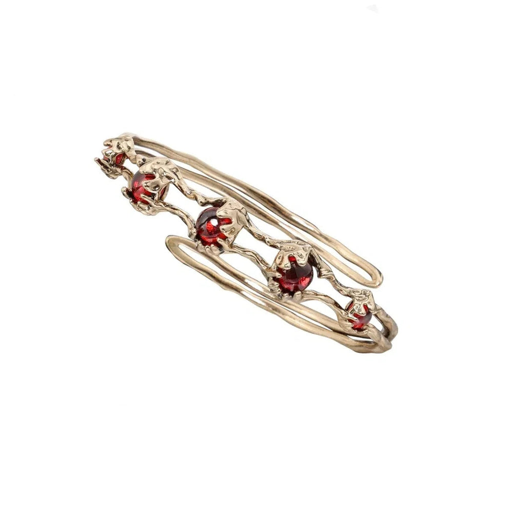 Red Zircon Armband