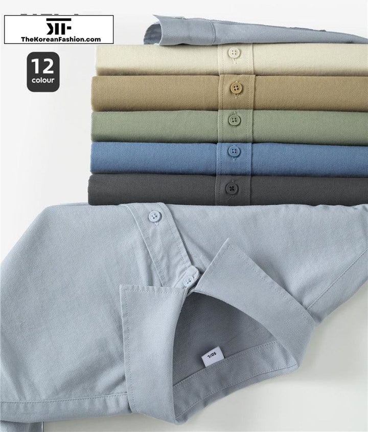 Regular Fit Linen-blend Shirt