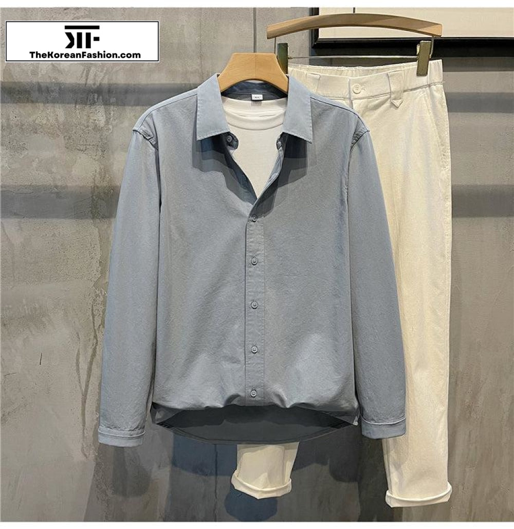 Regular Fit Linen-blend Shirt