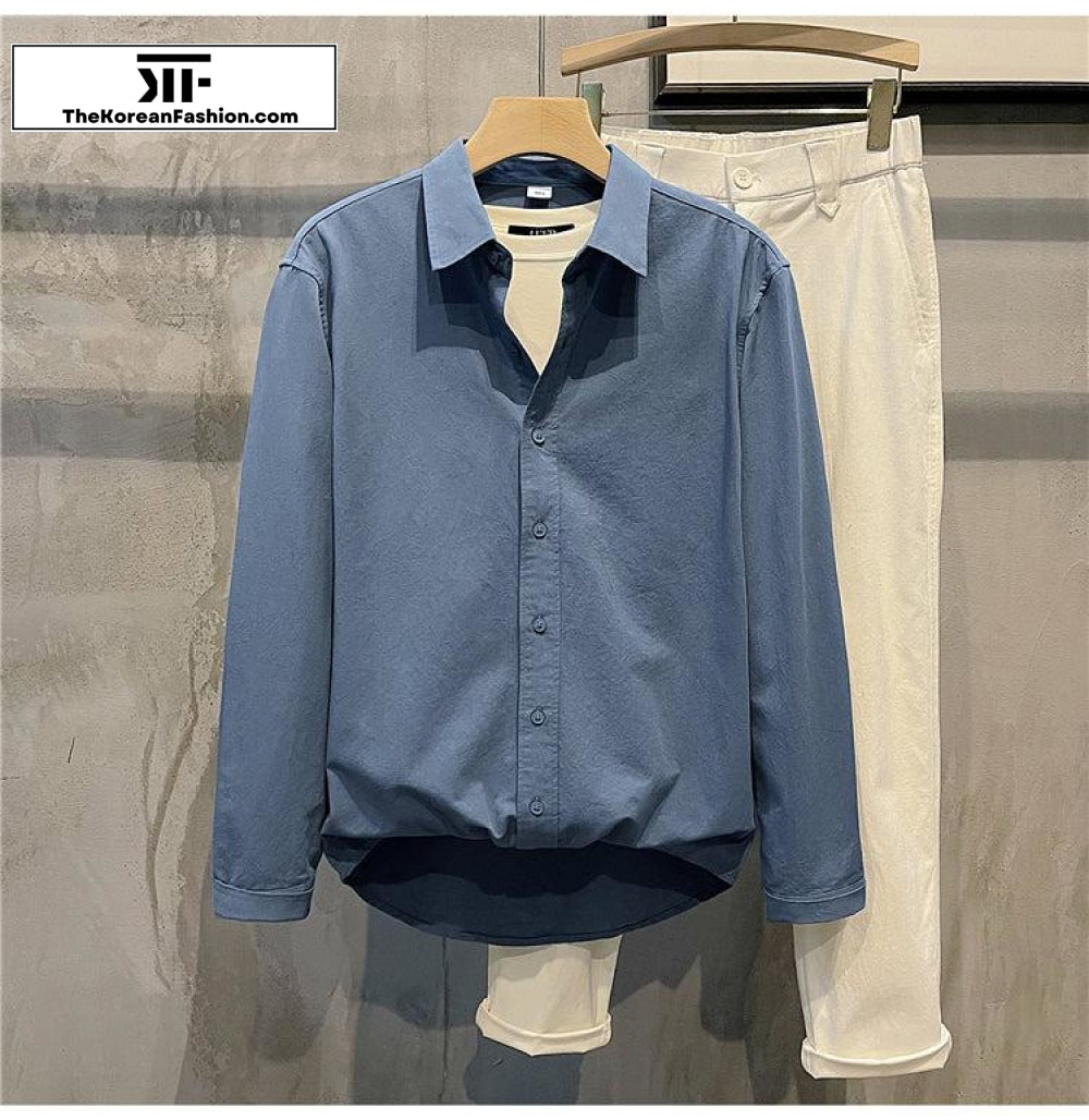 Regular Fit Linen-blend Shirt