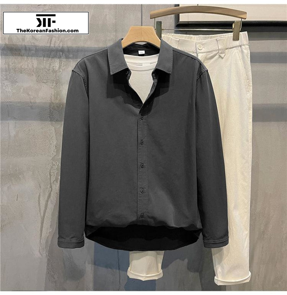 Regular Fit Linen-blend Shirt