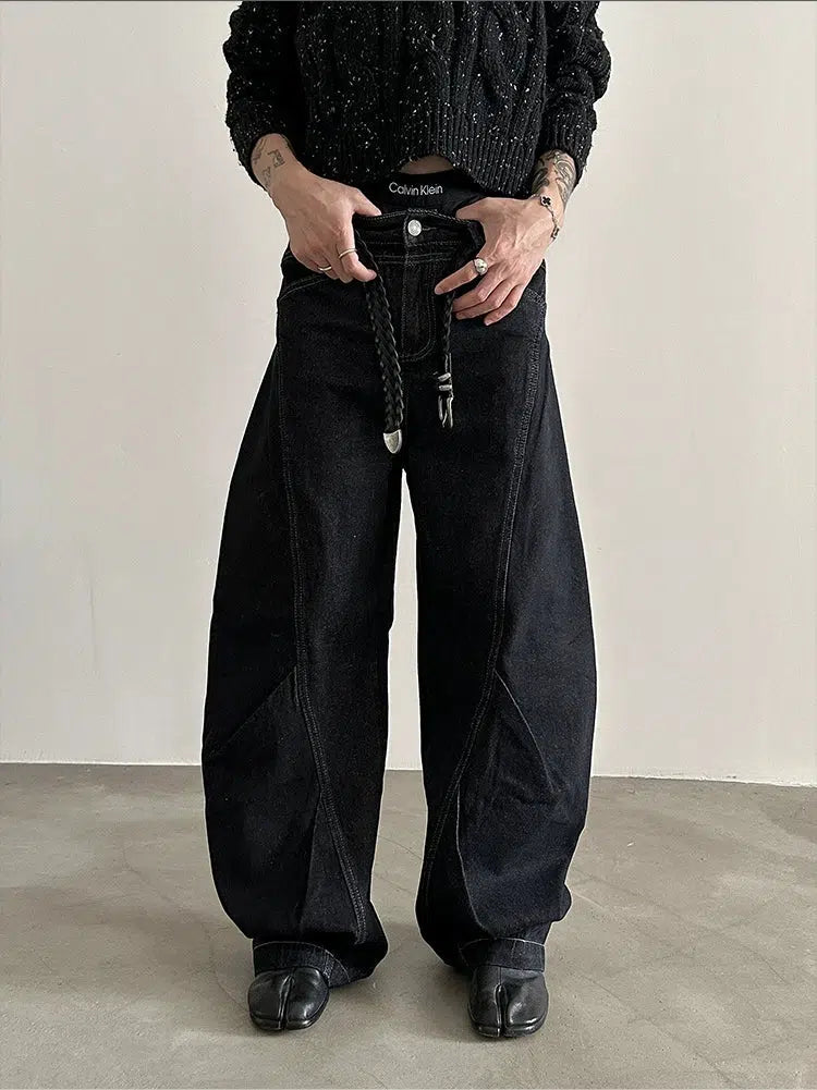 Relaxed Fit Denim Pants