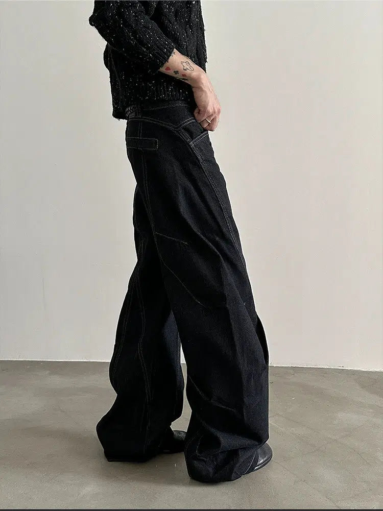 Relaxed Fit Denim Pants