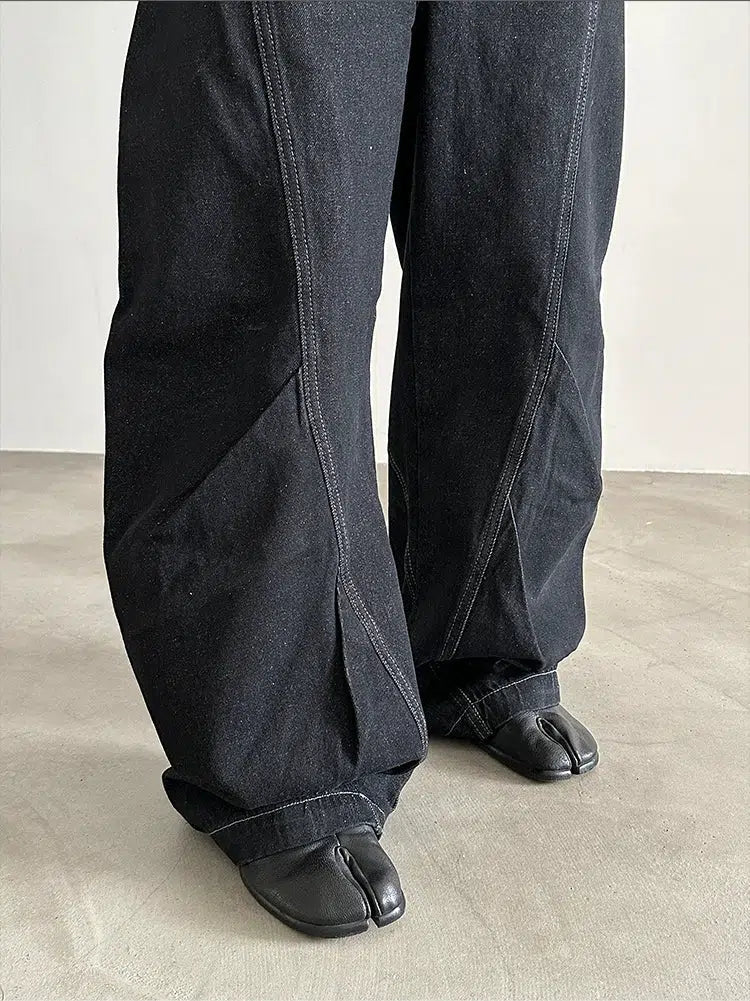 Relaxed Fit Denim Pants