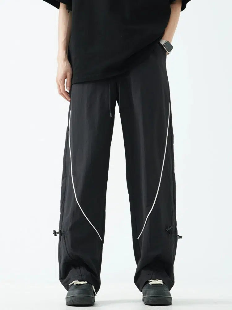 Relaxed Fit Drawstring Pants