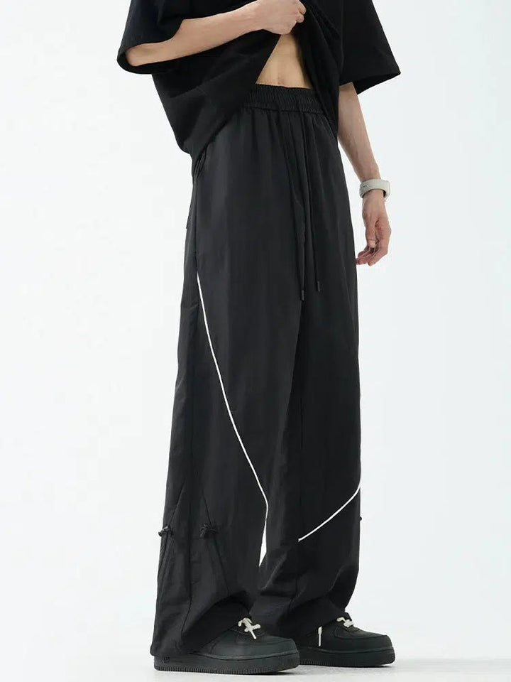 Relaxed Fit Drawstring Pants