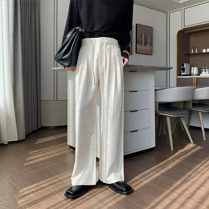 Relaxed Fit Drawstring Pants