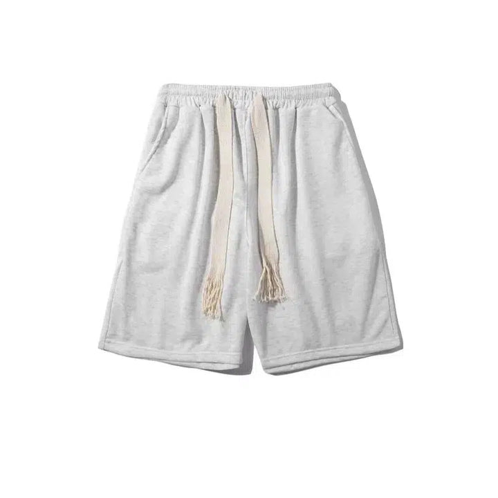 Relaxed Fit Drawstring Shorts