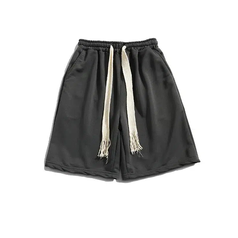 Relaxed Fit Drawstring Shorts