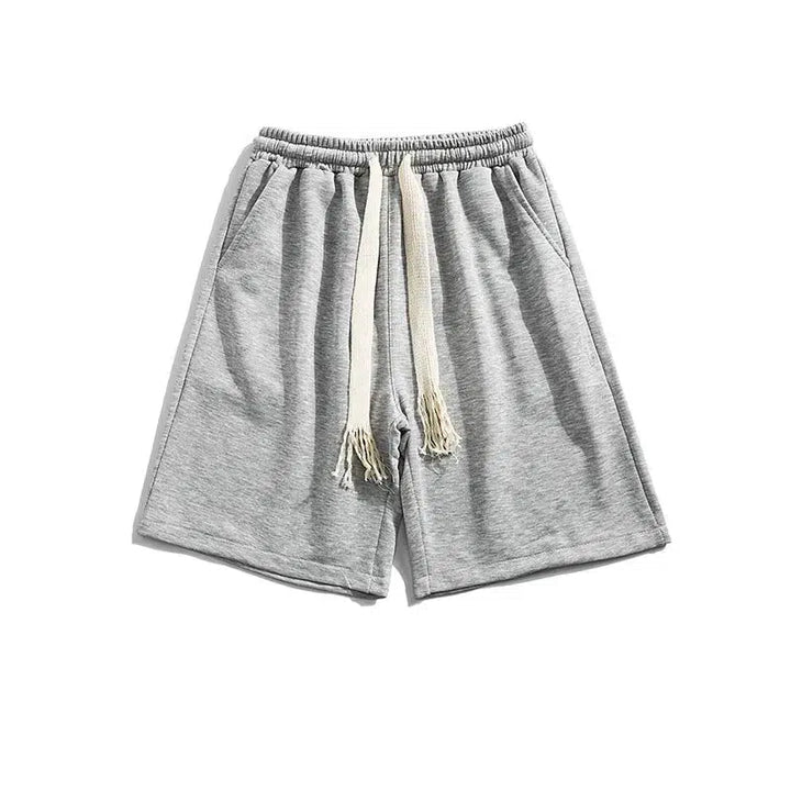 Relaxed Fit Drawstring Shorts