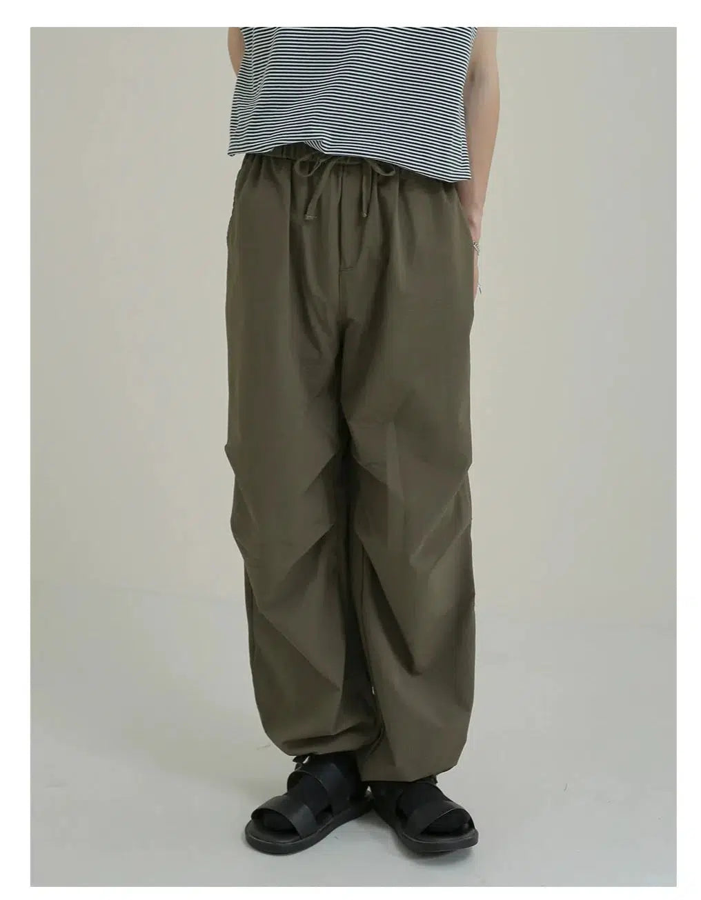 Relaxed Fit Quick-drying Nylon Pants