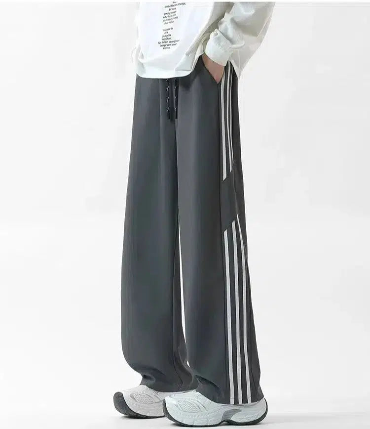 Relaxed-fit Side-Stripe Track Pants