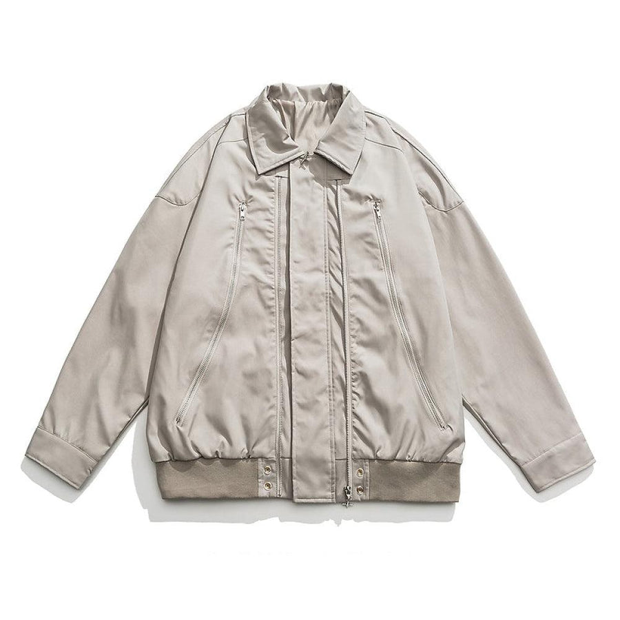 Retro Lapel Casual Jacket