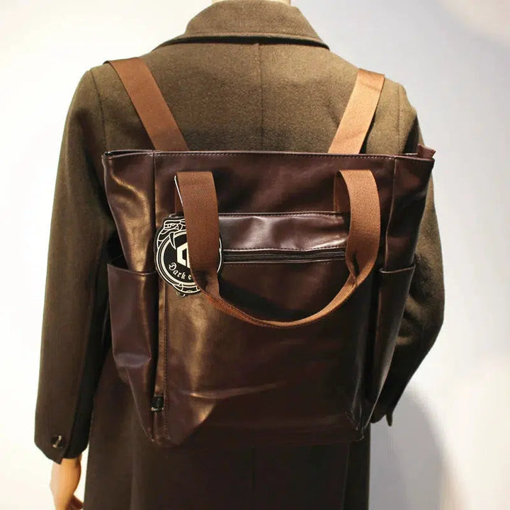 Retro Large-capacity Backpack Bag