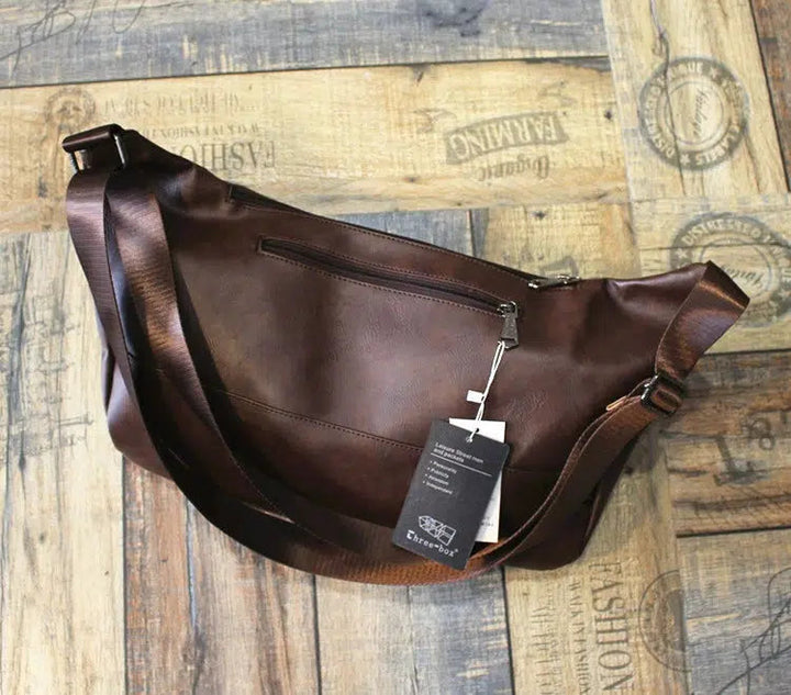 Retro Leather Hobo Bag