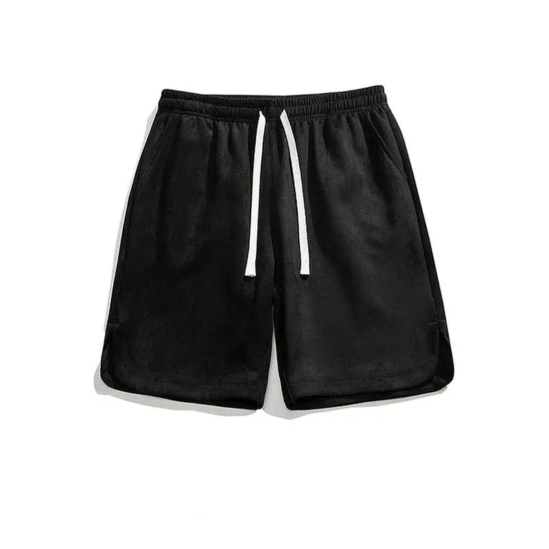 Retro Suede Sports Shorts