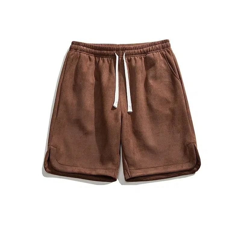 Retro Suede Sports Shorts