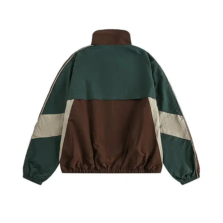 Retro Windbreaker Jacket