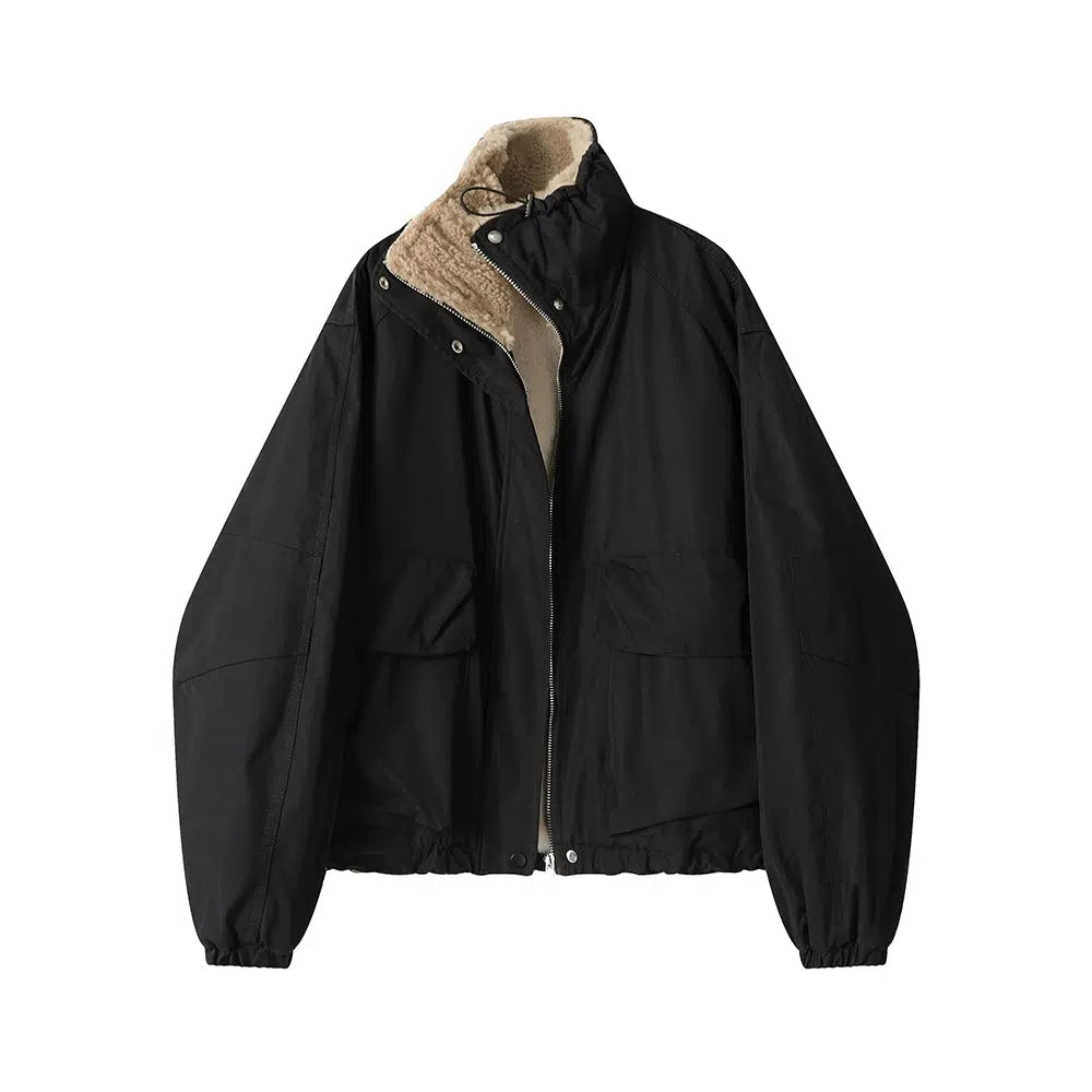 Reversible Fleece-Lined Coat