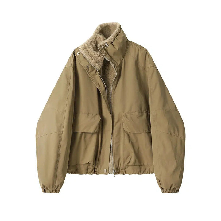 Reversible Fleece-Lined Coat