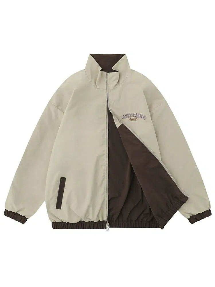 Reversible Windbreaker Jacket