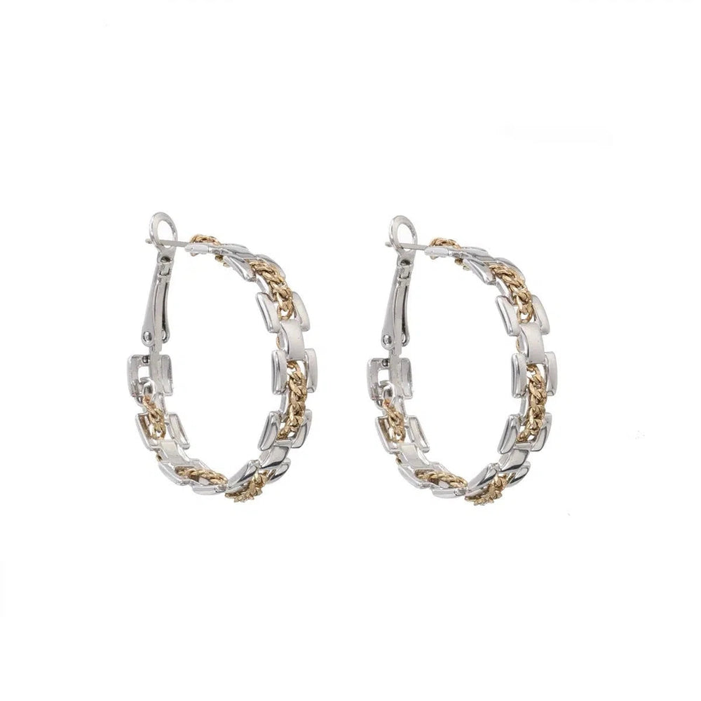 Ring Chain Earrings