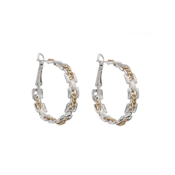 Ring Chain Earrings