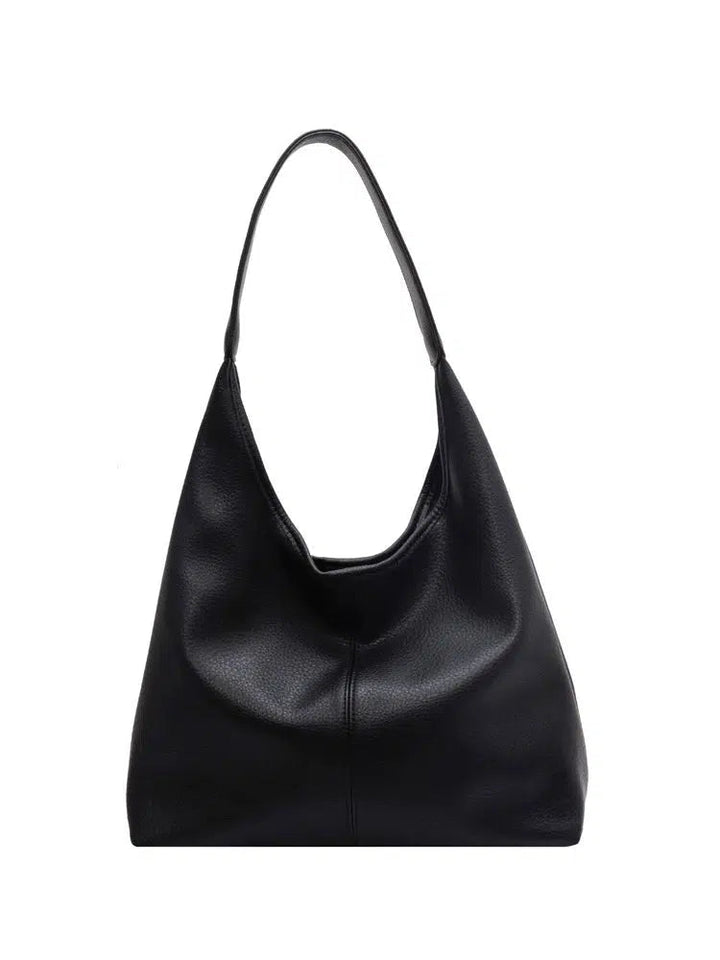 Roomy Vegan Leather Tote Bag