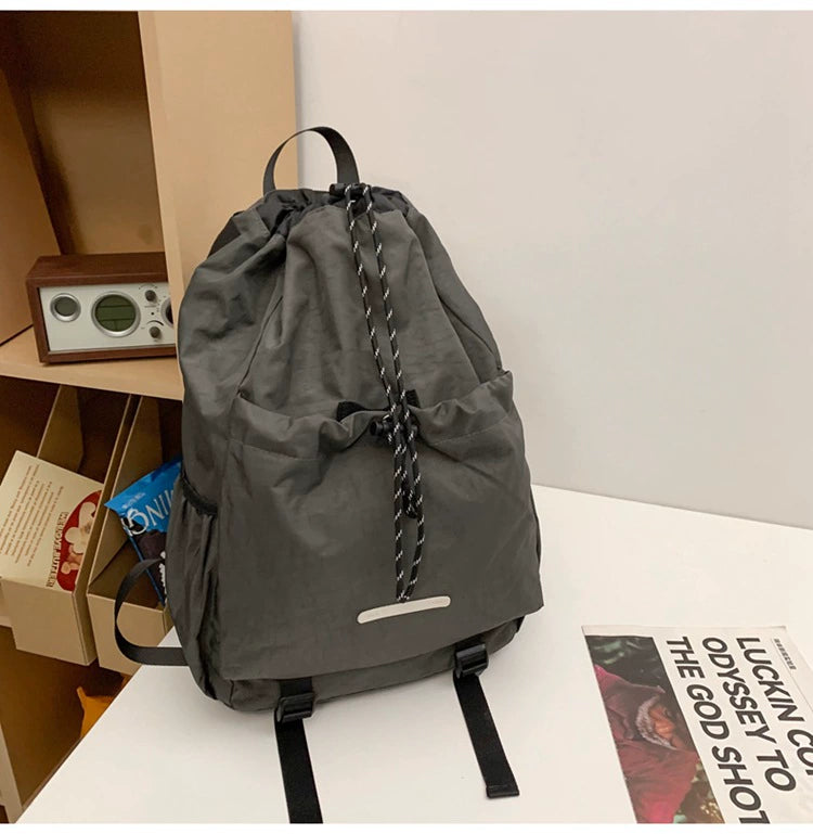 Rope Accent Drawstring Backpack