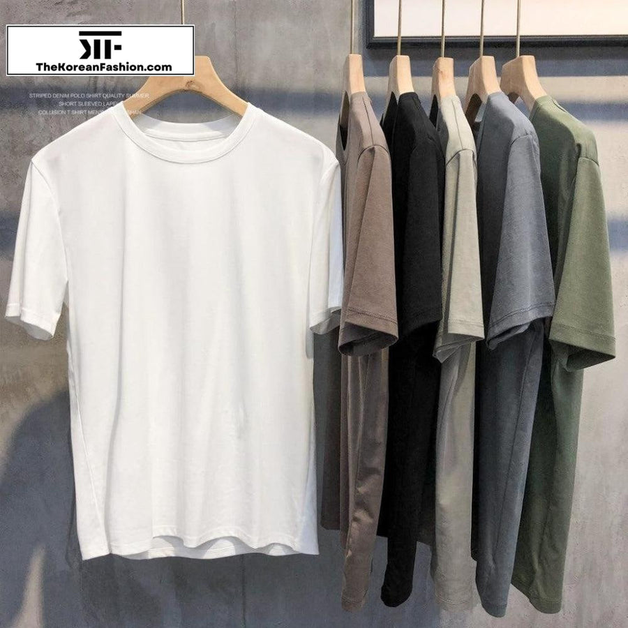 Round Neck Basic T-Shirt