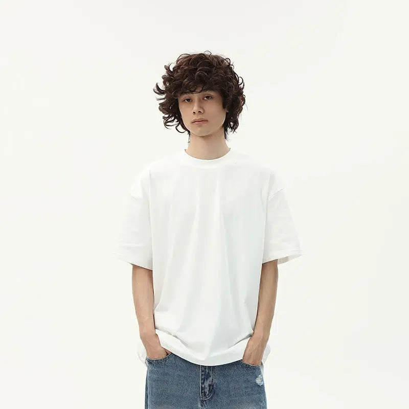 Round Neck Basic Tee