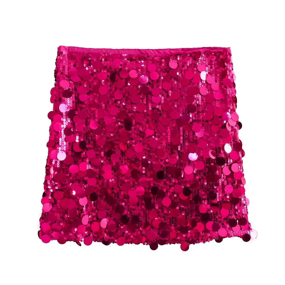 Sequin Mini Skirt