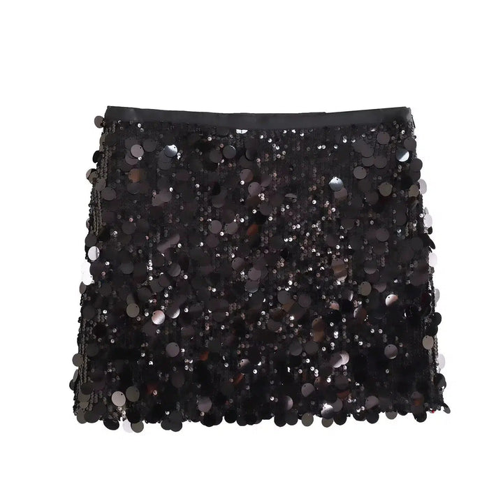 Sequin Mini Skirt